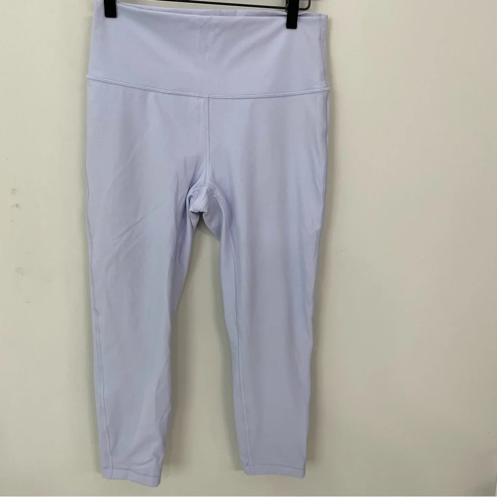Lululemon Wunder Under High-Rise Leggings 23” Full-On Luxtreme Pastel Blue. L6